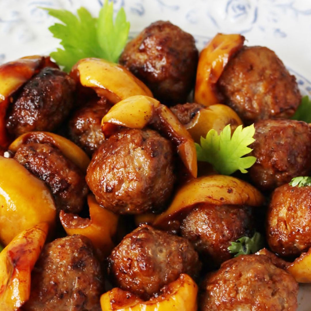 Albóndigas con nísperos