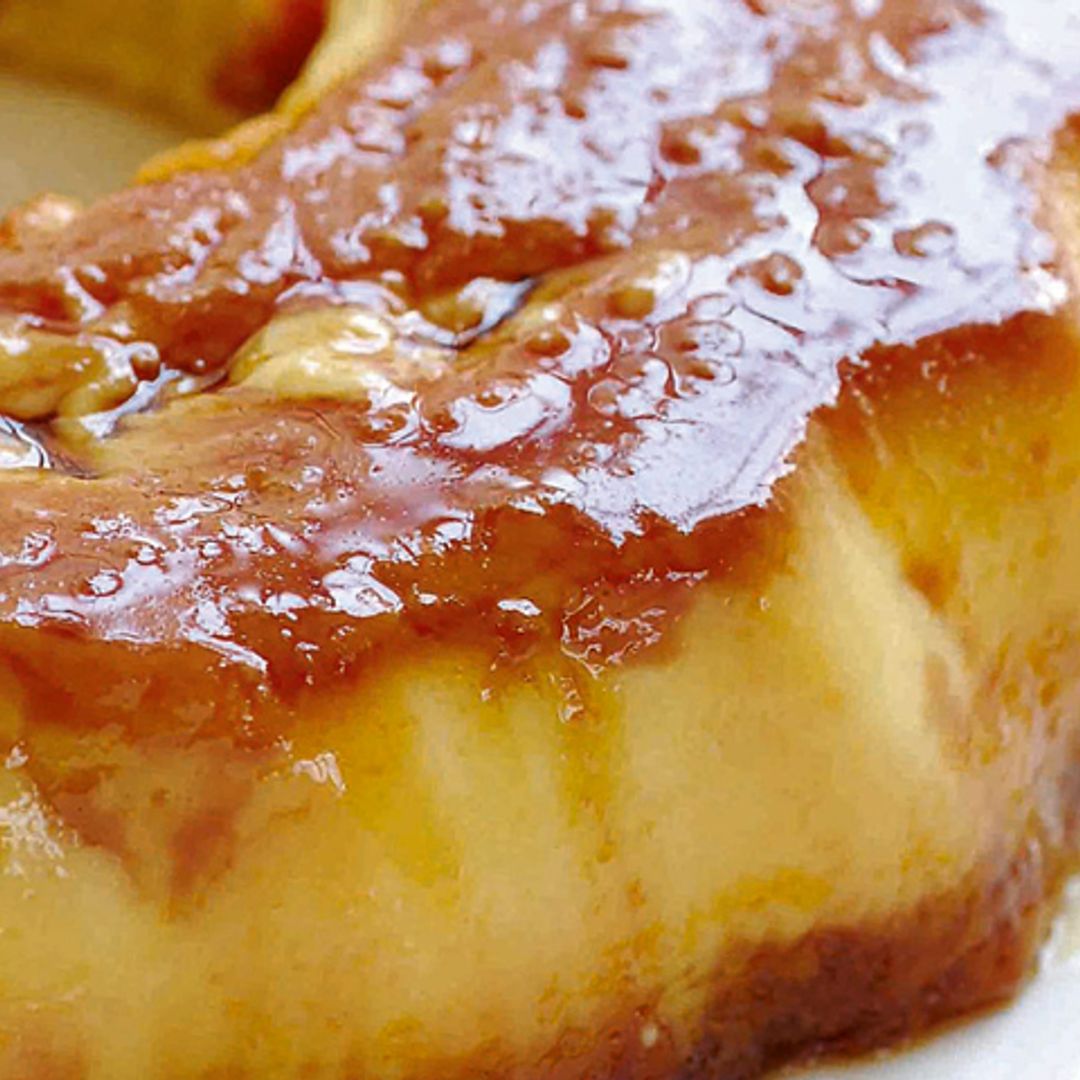 Flan de coco y leche condensada