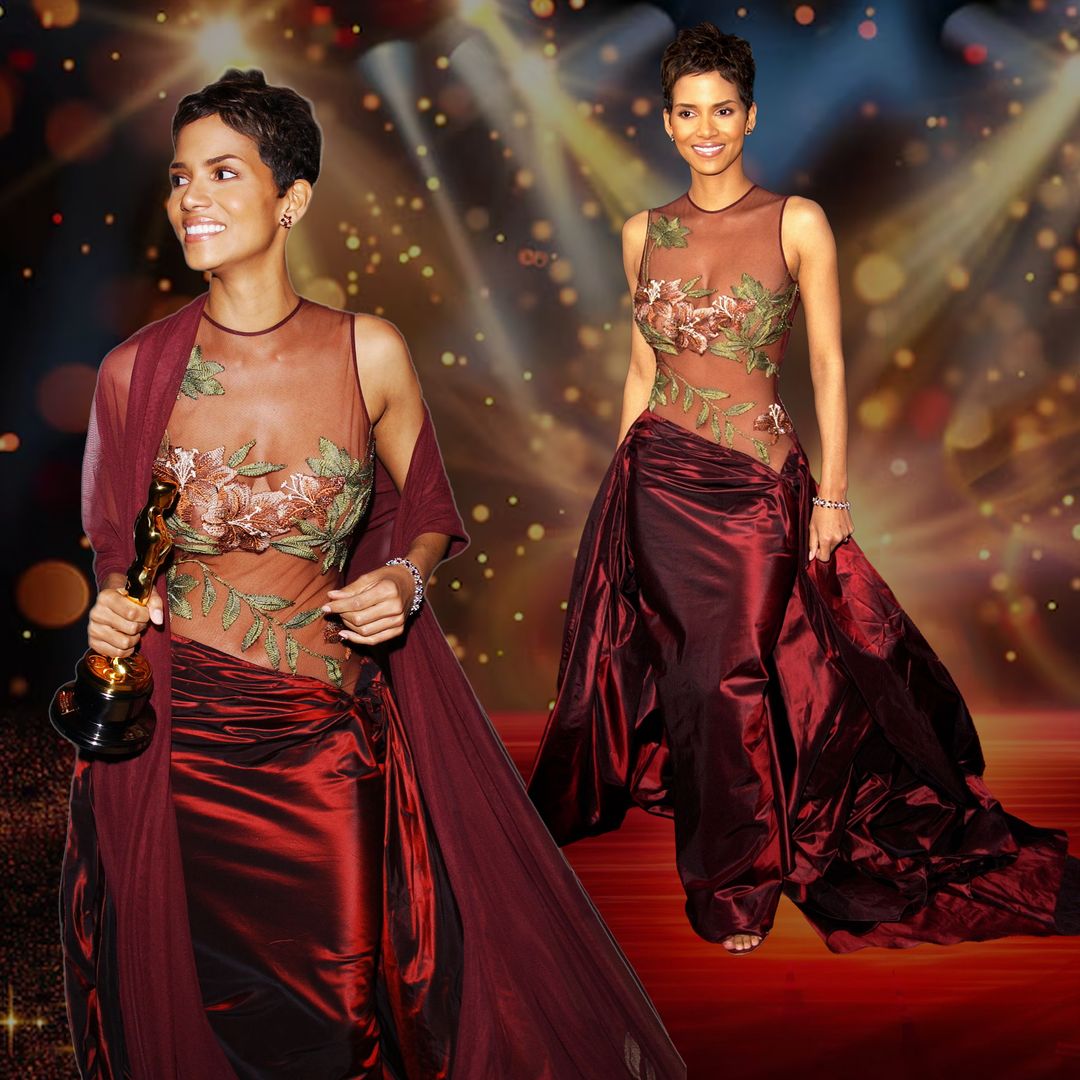 La historia del vestido de Alta Costura con el que Halle Berry ganó el Oscar hace 24 años y evitó un escándalo mundial