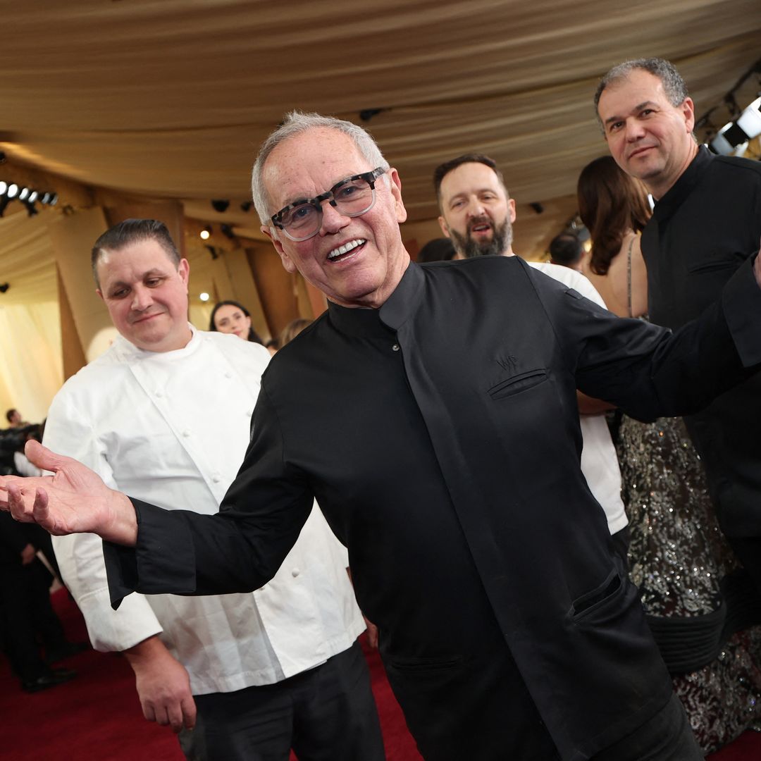 El chef Wolfgang Puck en los fogones de los Premios Oscars