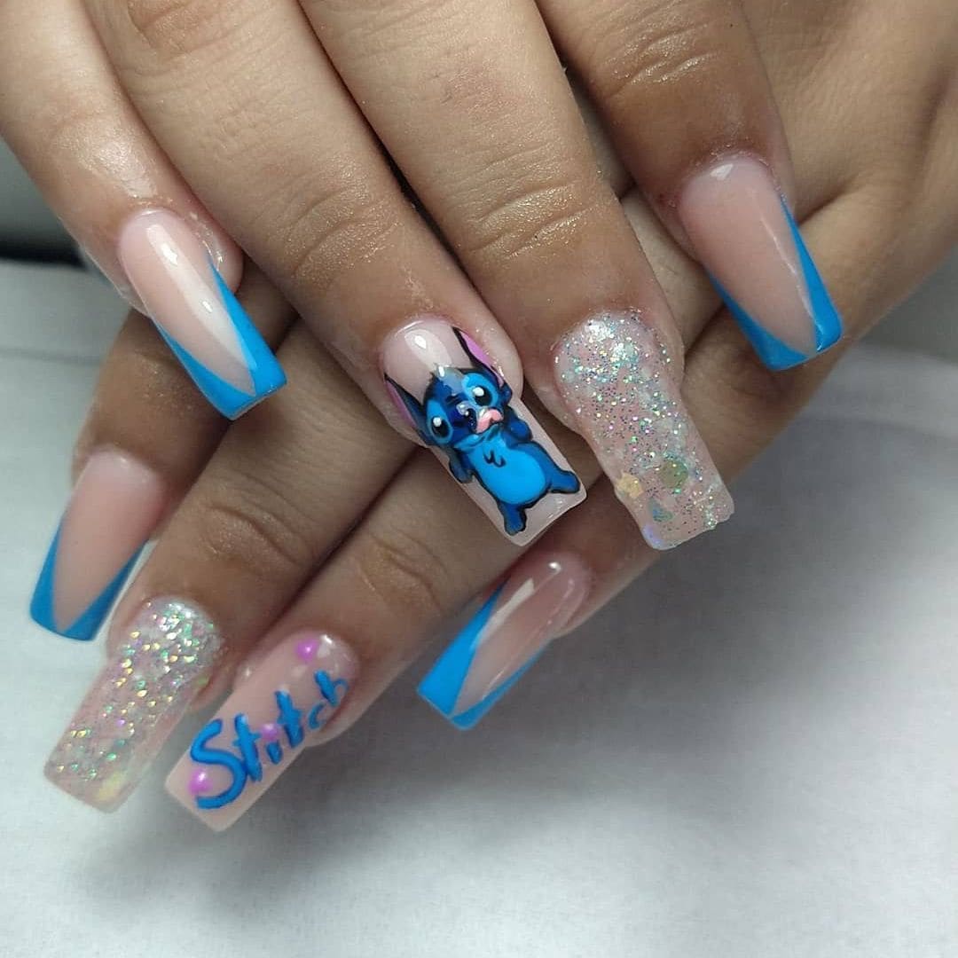 Uñas acrílicas Disney