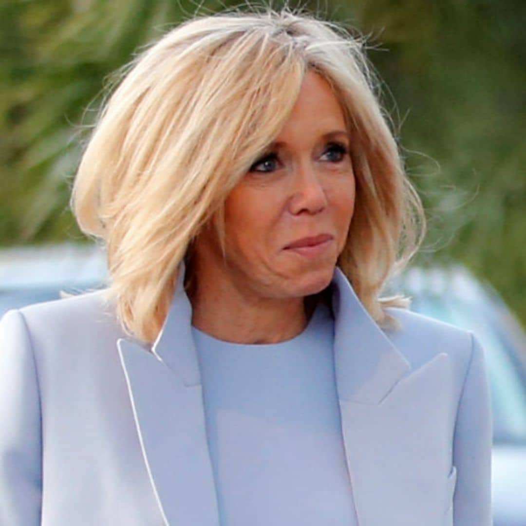 Brigitte Macron reinterpreta su inolvidable look de estreno como primera dama