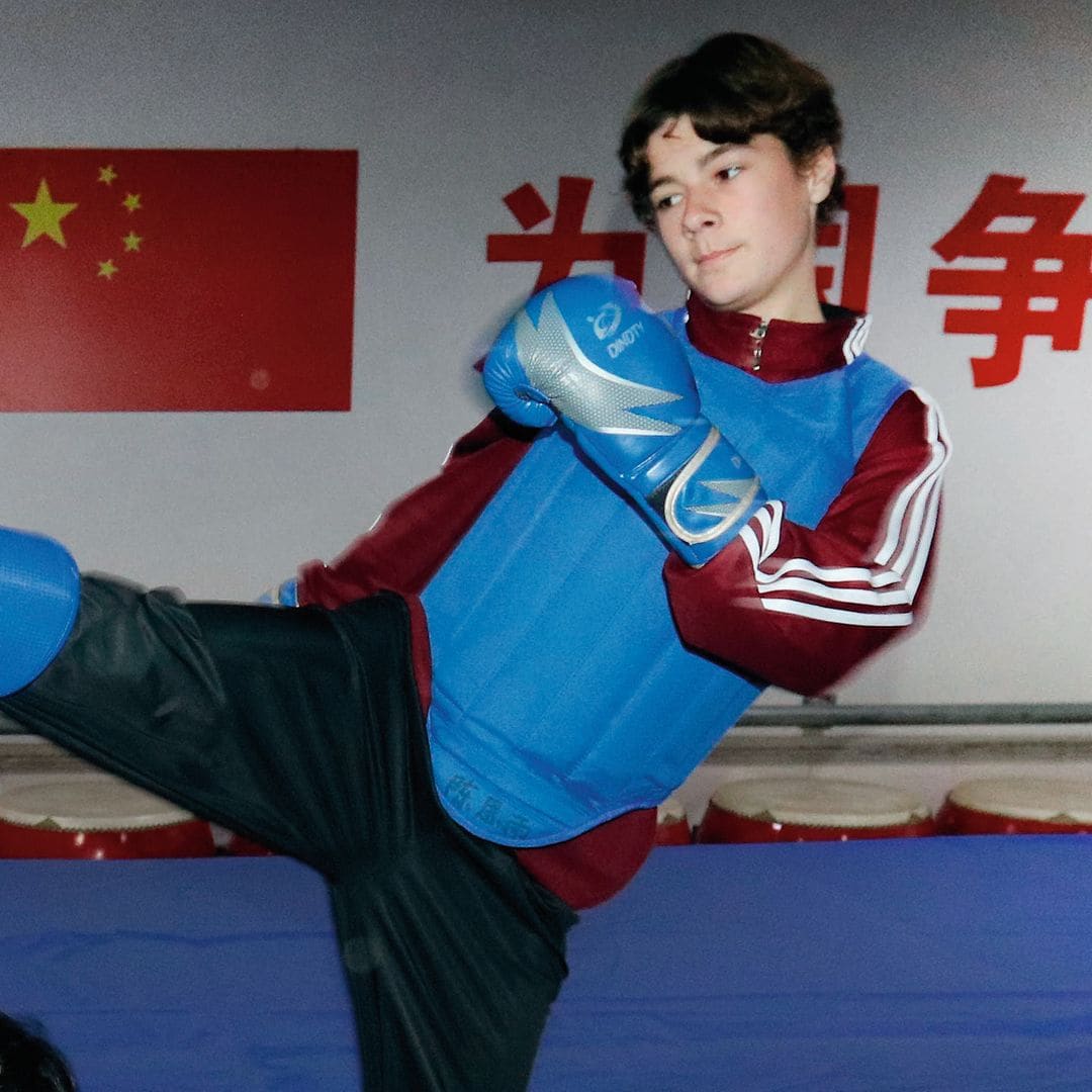 Simeón, que cumplirá 19 años en marzo, puso rumbo al monte Song (provincia de Henan) en noviembre y acaba de terminar la primera fase de entrenamiento