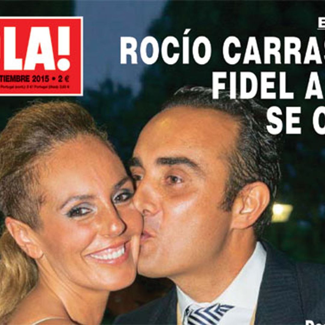 Exclusiva en ¡HOLA!, Rocío Carrasco y Fidel Albiac se casan
