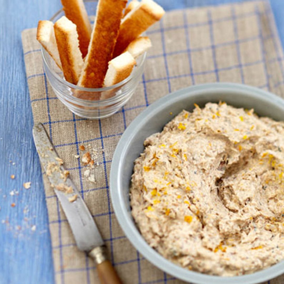 Paté de pollo y naranja