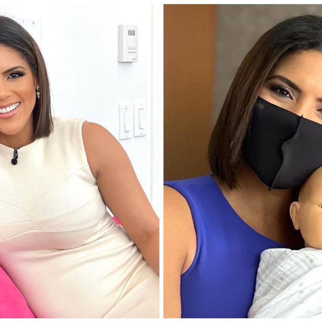 ¡Francisca Lachapel ya aprendió a cambiar pañales!