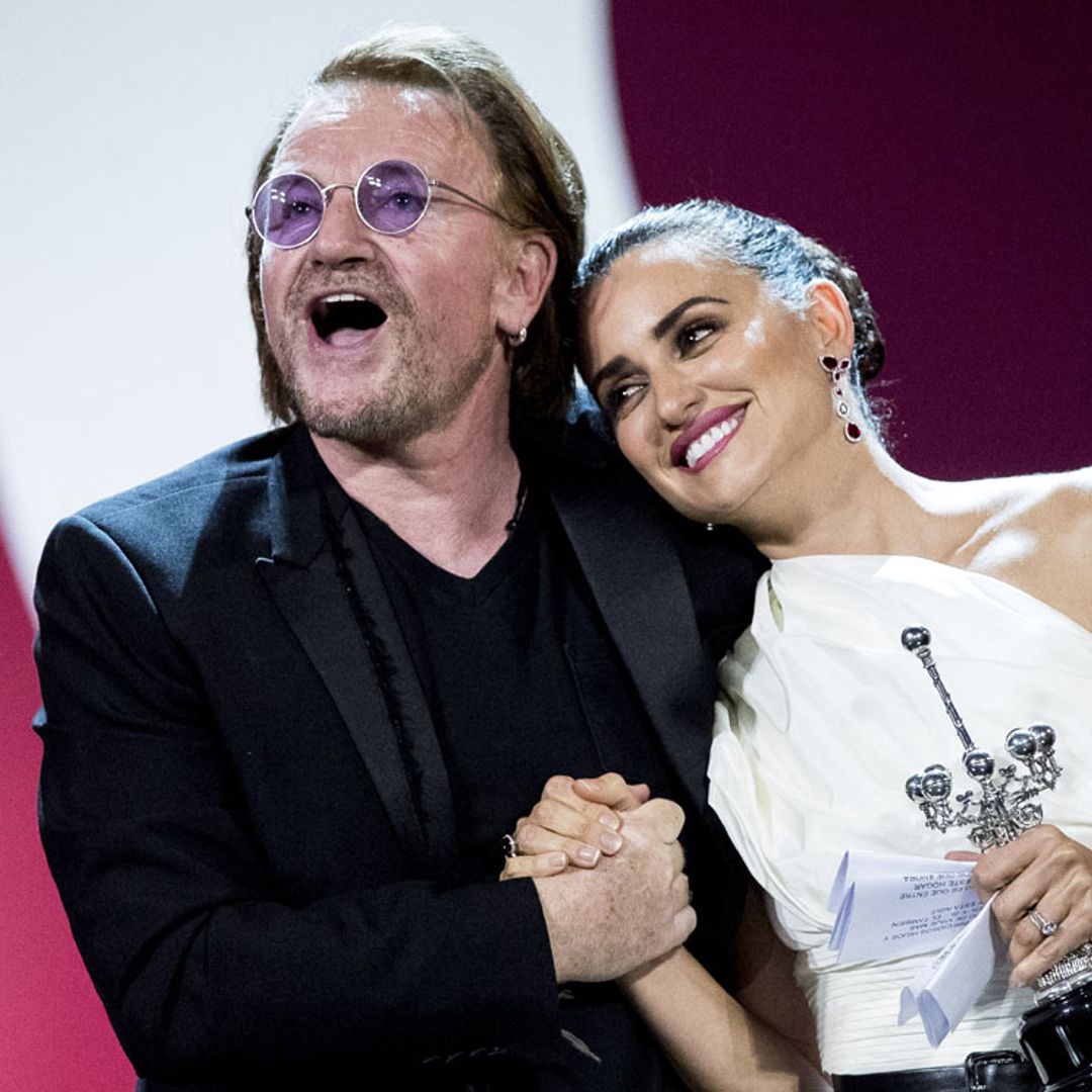 ¿Qué sintió Penélope Cruz al recibir el Premio Donostia de la mano de su amigo Bono?