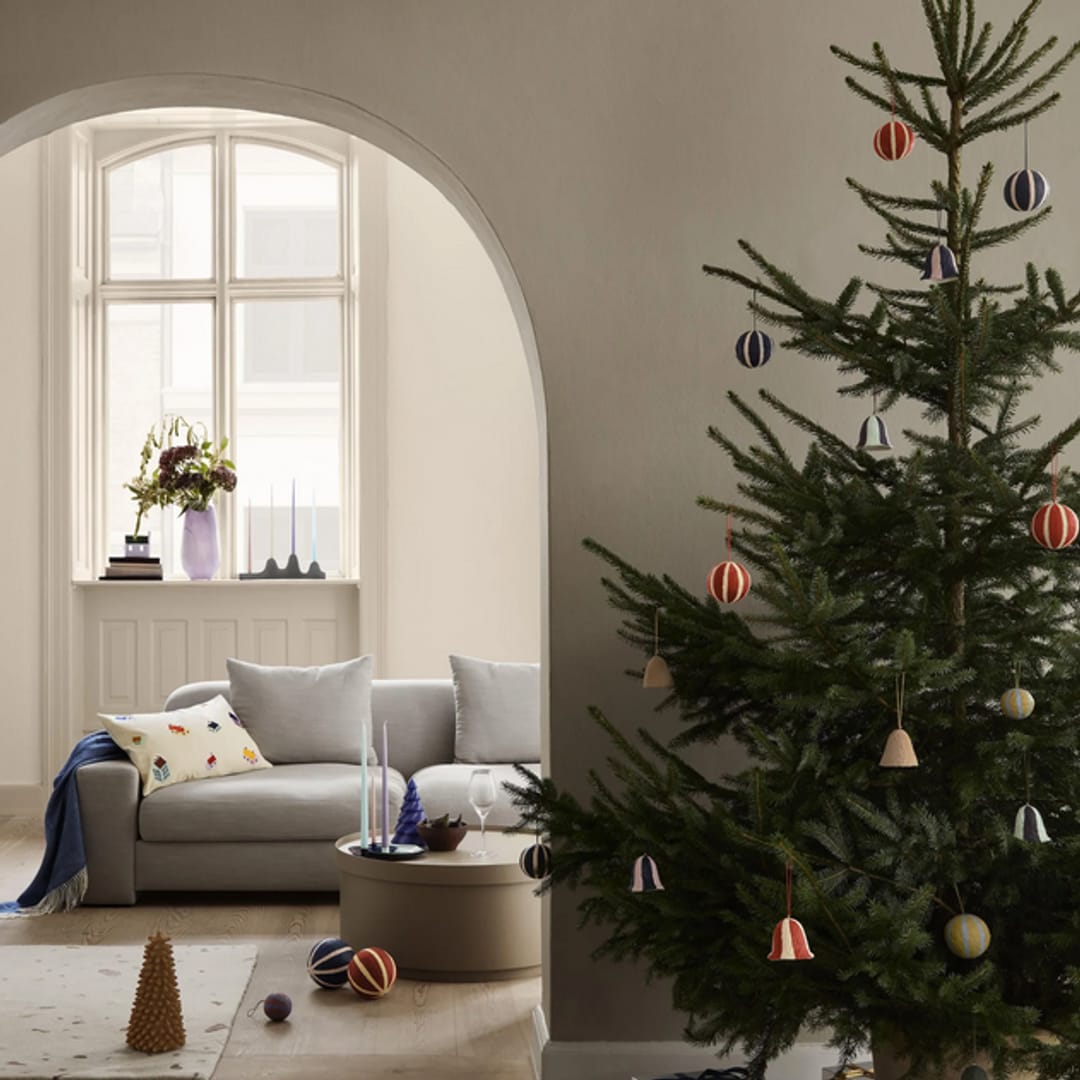 Salón con árbol de Navidad
