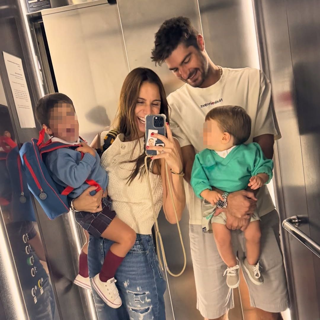 Lucía Villalón celebra el primer año de su hijo Lucas, tras sus problemas de salud, con un "cumpleaños feliz" muy especial