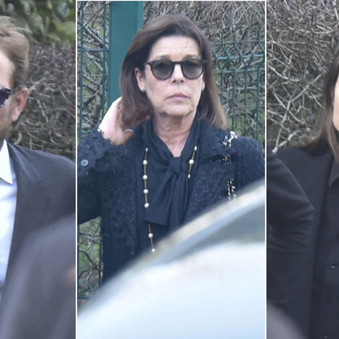 Carlota Casiraghi y Carolina de Mónaco acuden a dar el último adiós a Karl Lagerfeld