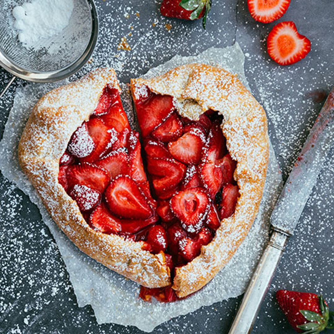 'Galette' de fresas
