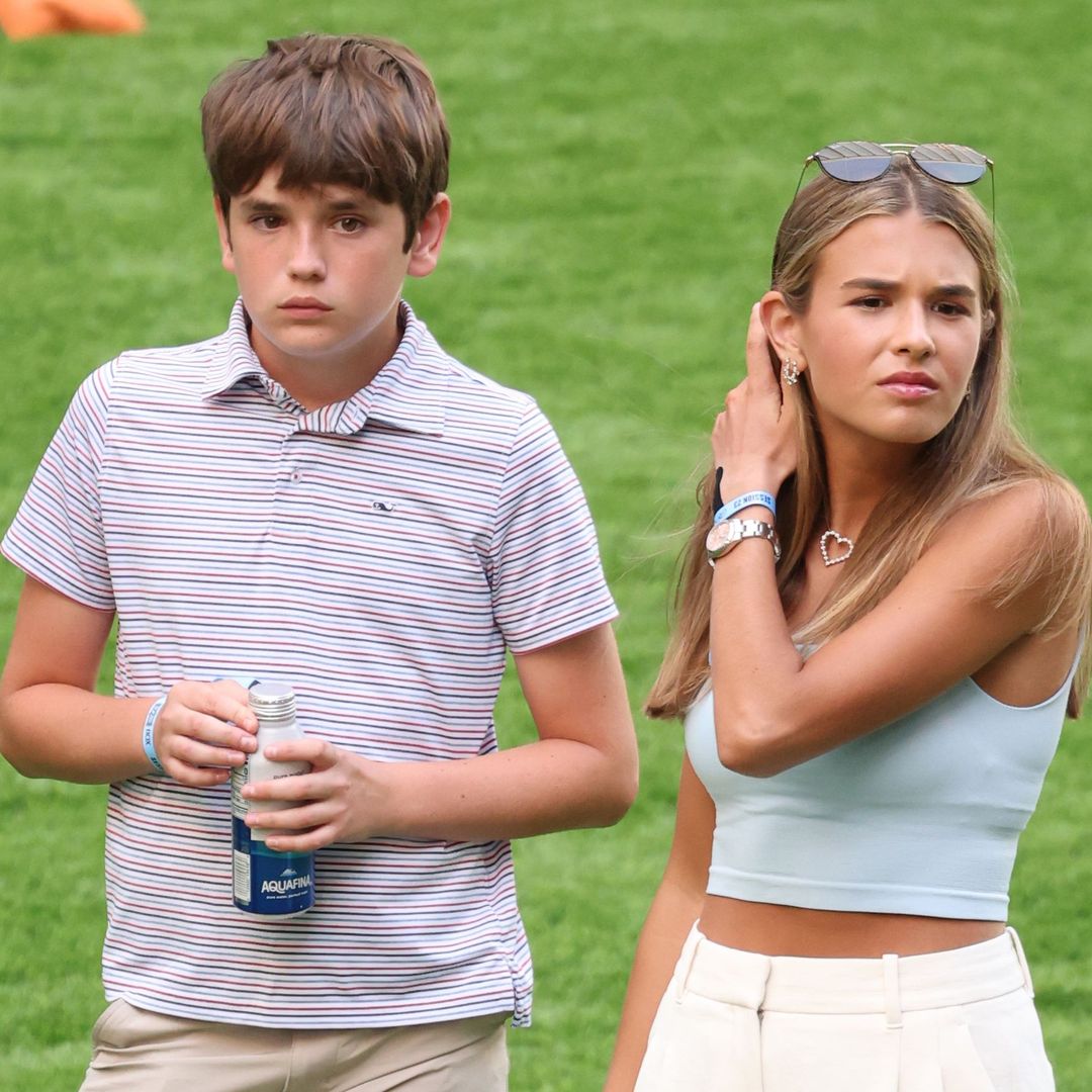 En pleno escándalo con Tiger Woods, los hijos de Vanessa Trump asisten a un partido del Miami Open y acaparan todas las miradas