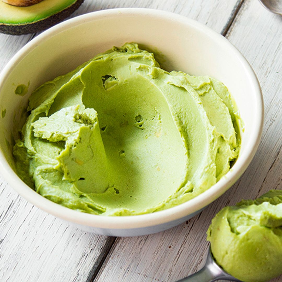 Helado de aguacate