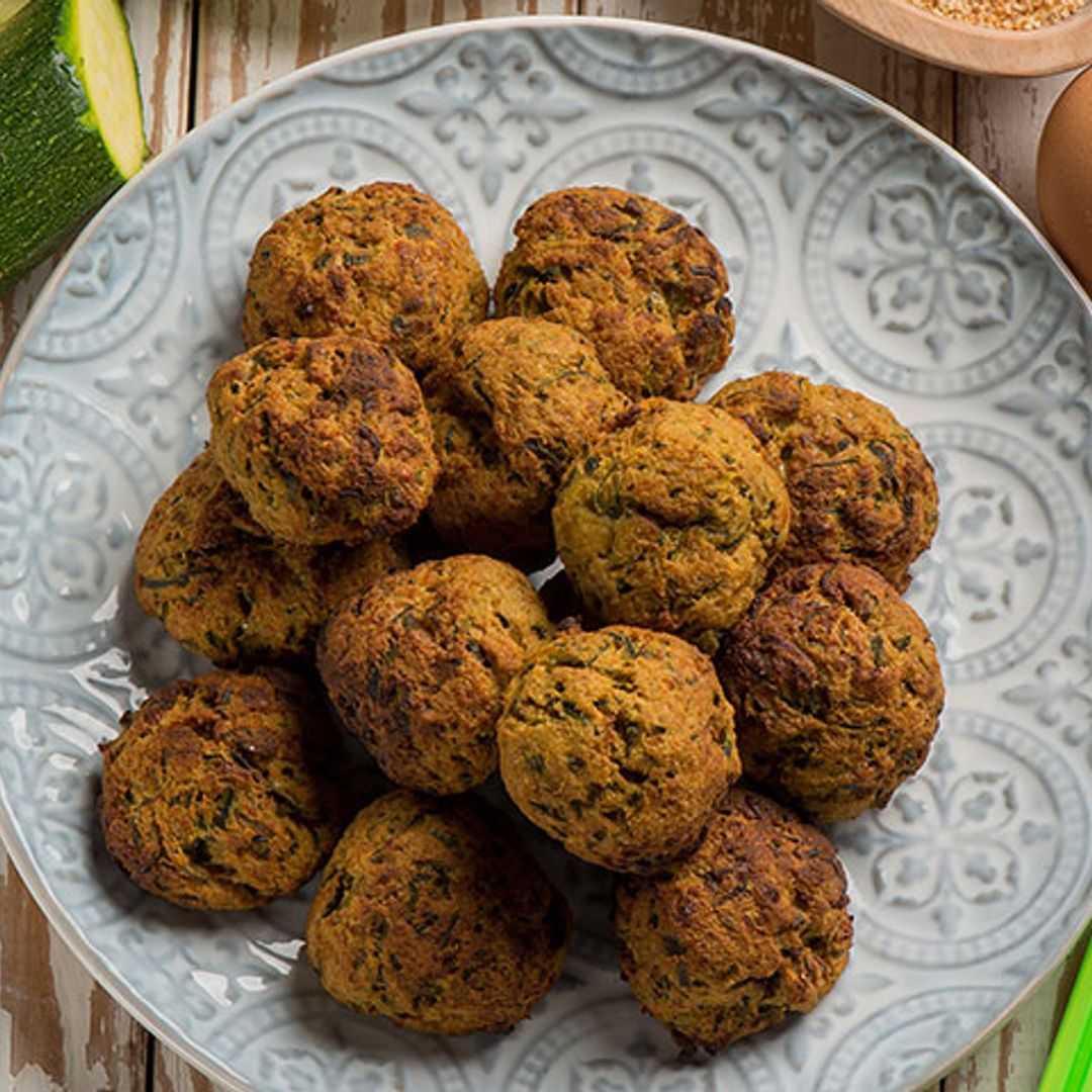 Albóndigas de calabacín  y 'ricotta'