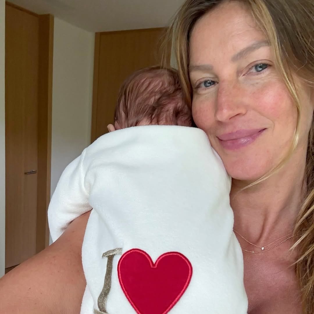 Gisele Bündchen comparte las primeras imágenes de su bebé