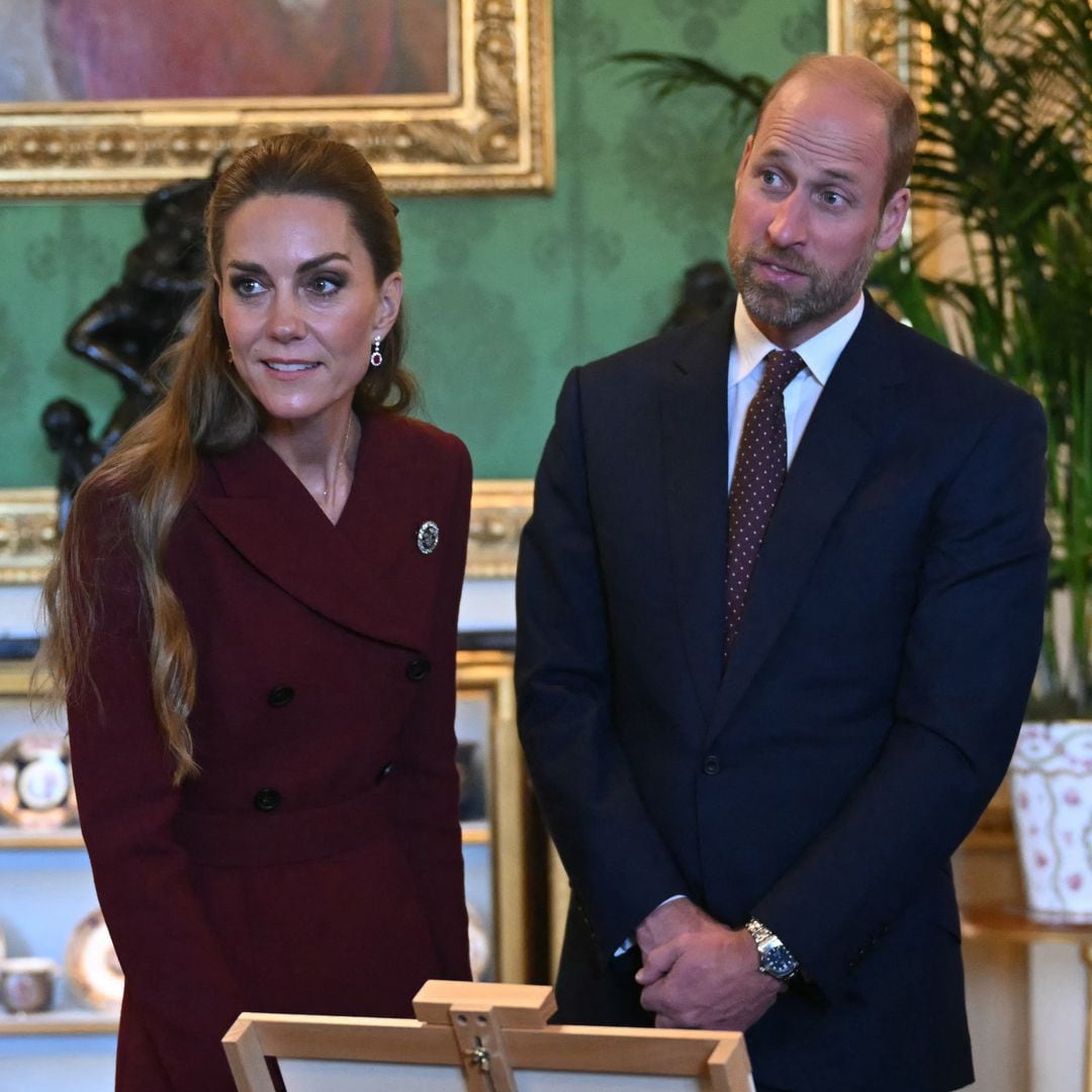 El príncipe Guillermo y Kate Middleton se unen por sorpresa a los Trump en su visita a la Royal Collection