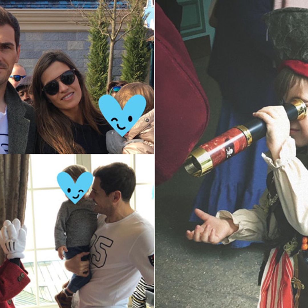 Iker Casillas y Sara Carbonero disfrutan de un viaje mágico con Martín y Lucas