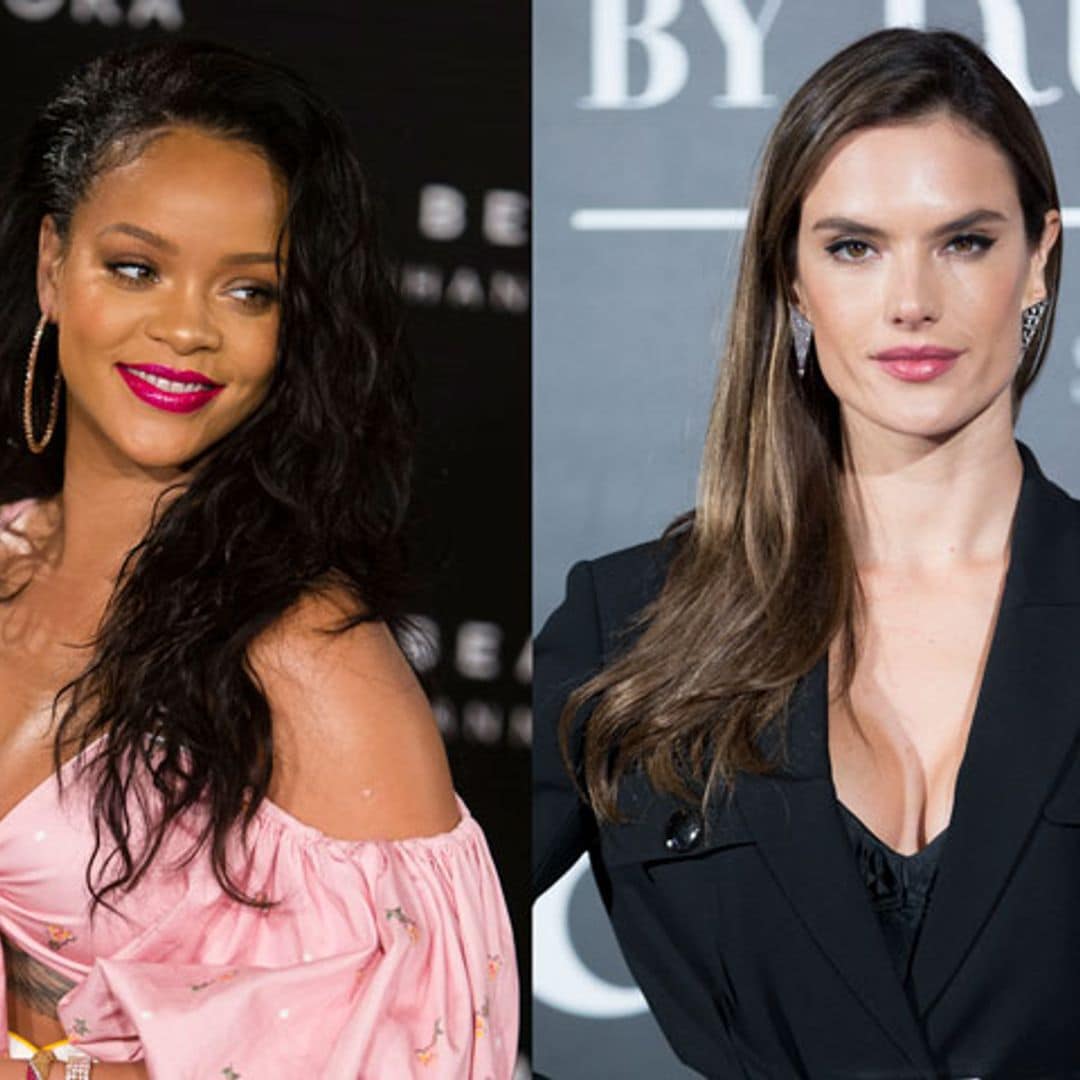 Alessandra Ambrosio 'le copia' el vestido a Rihanna