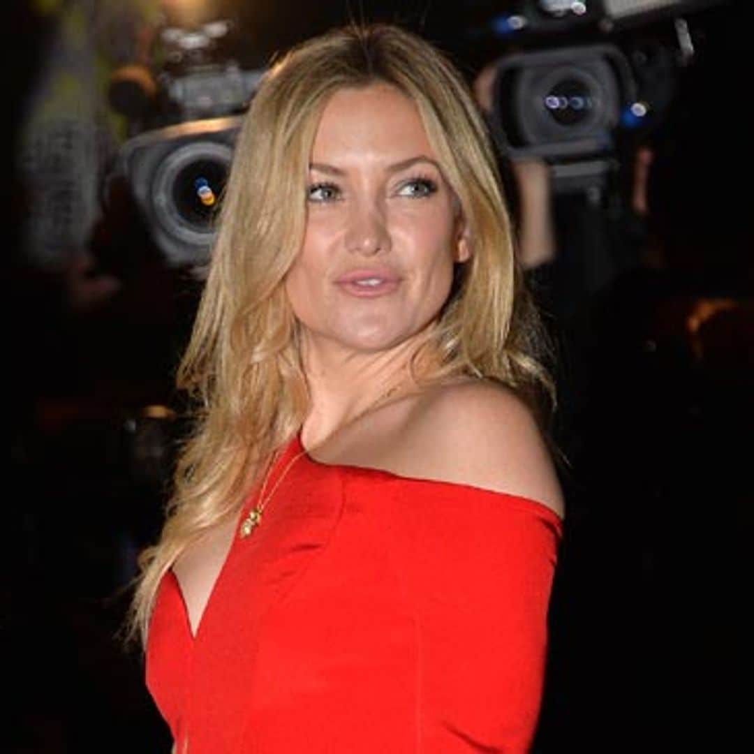 Kate Hudson y su 'rouge affaire' en París