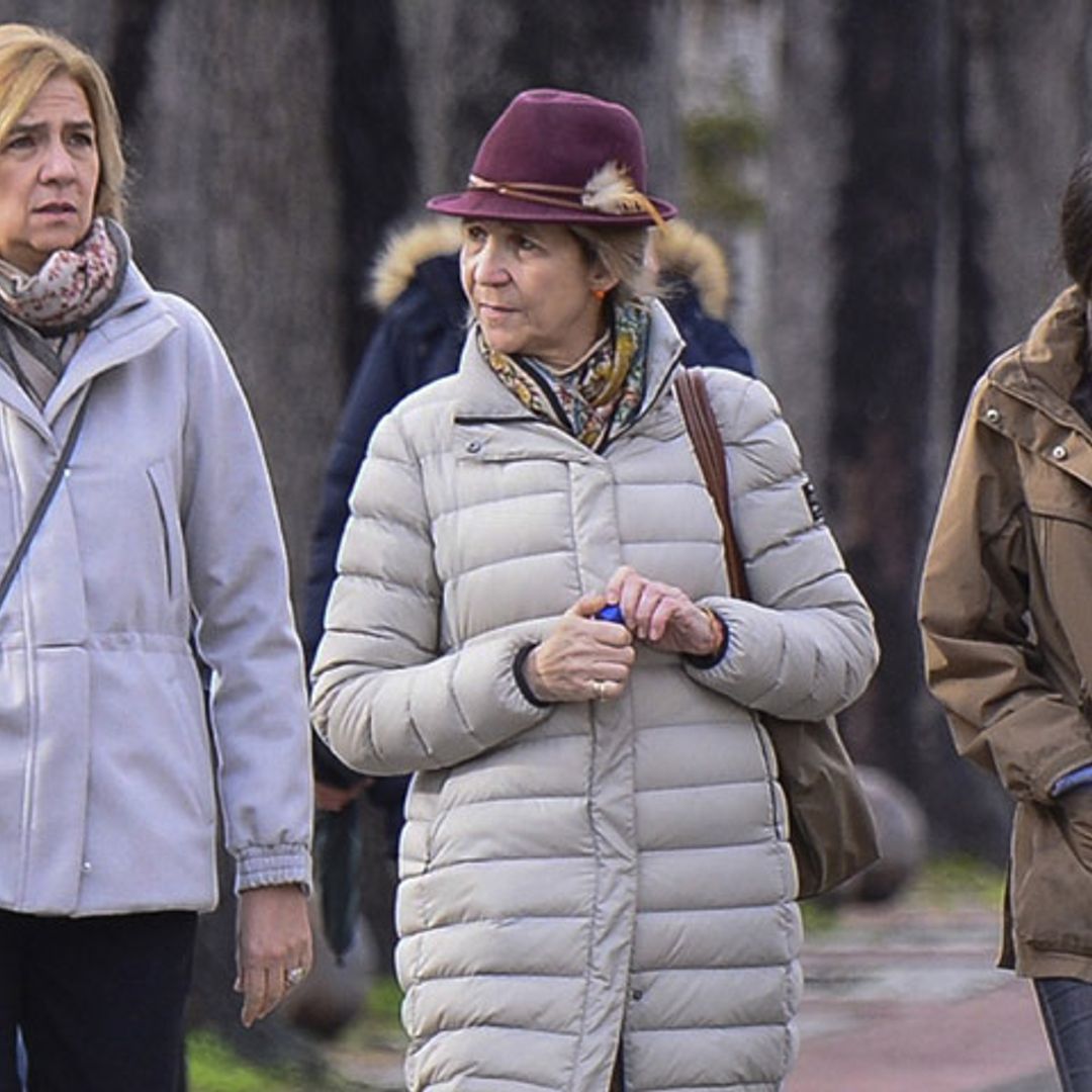 Las Infantas Elena y Cristina pasan juntas y con sus hijos los últimos días del año