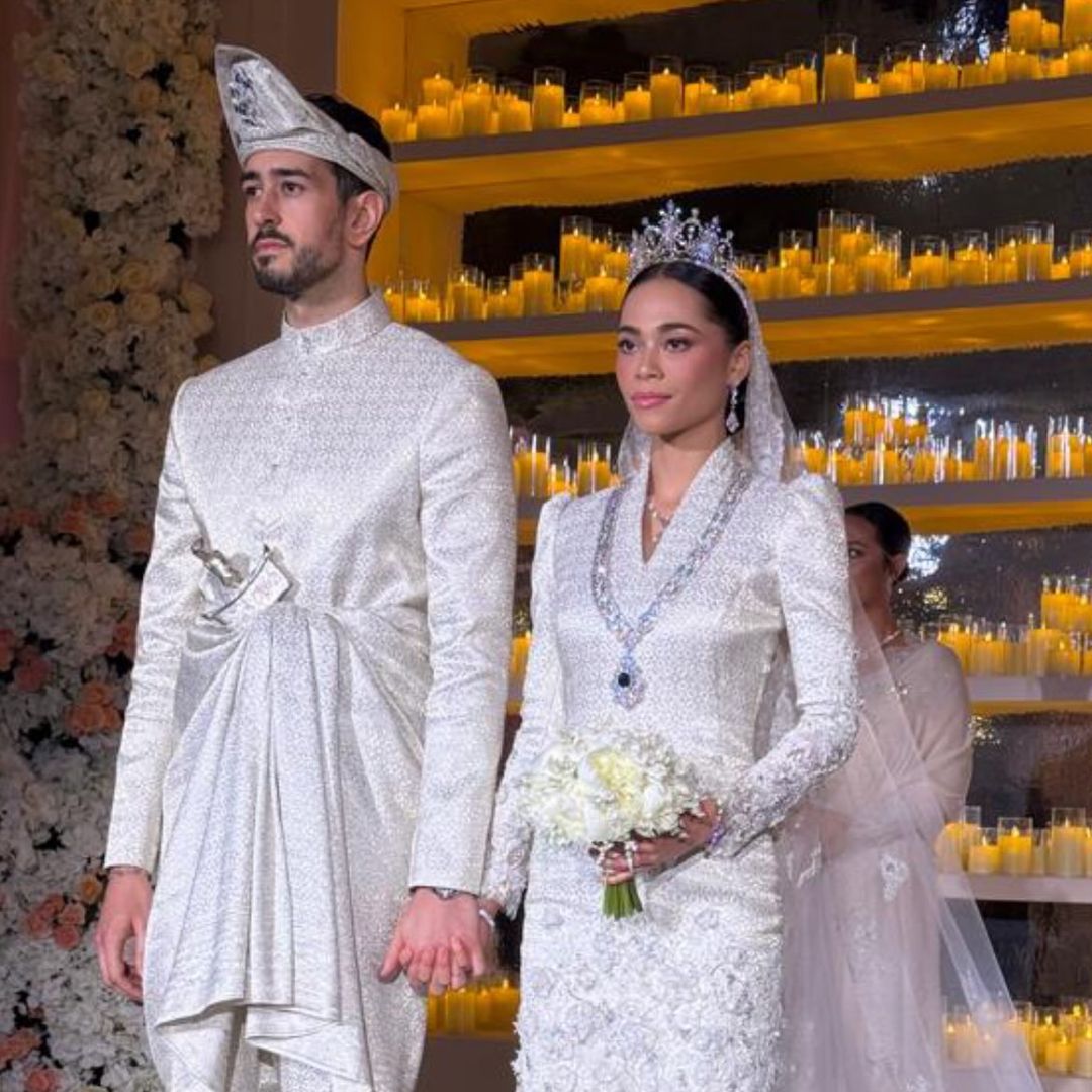 La fabulosa boda real de la princesa Ilyana de Pahang y el piloto de Ferrari Chris Froggatt en el corazón de Kuala Lumpur
