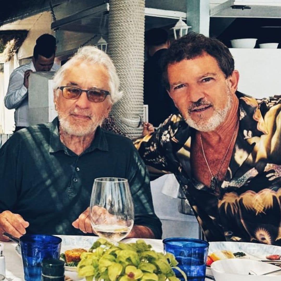 Sabemos donde han comido Antonio Banderas y Robert de Niro: está en Marbella y querrás reservar mesa ya