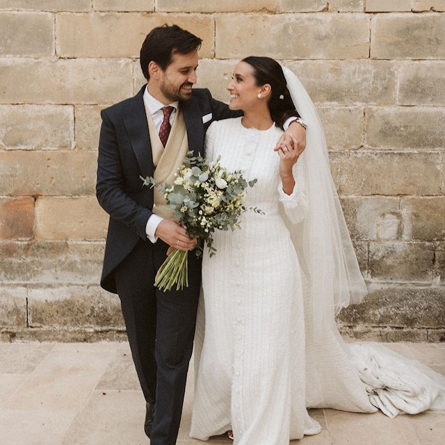 Vestido de novia diseñado por Isabel Hervás