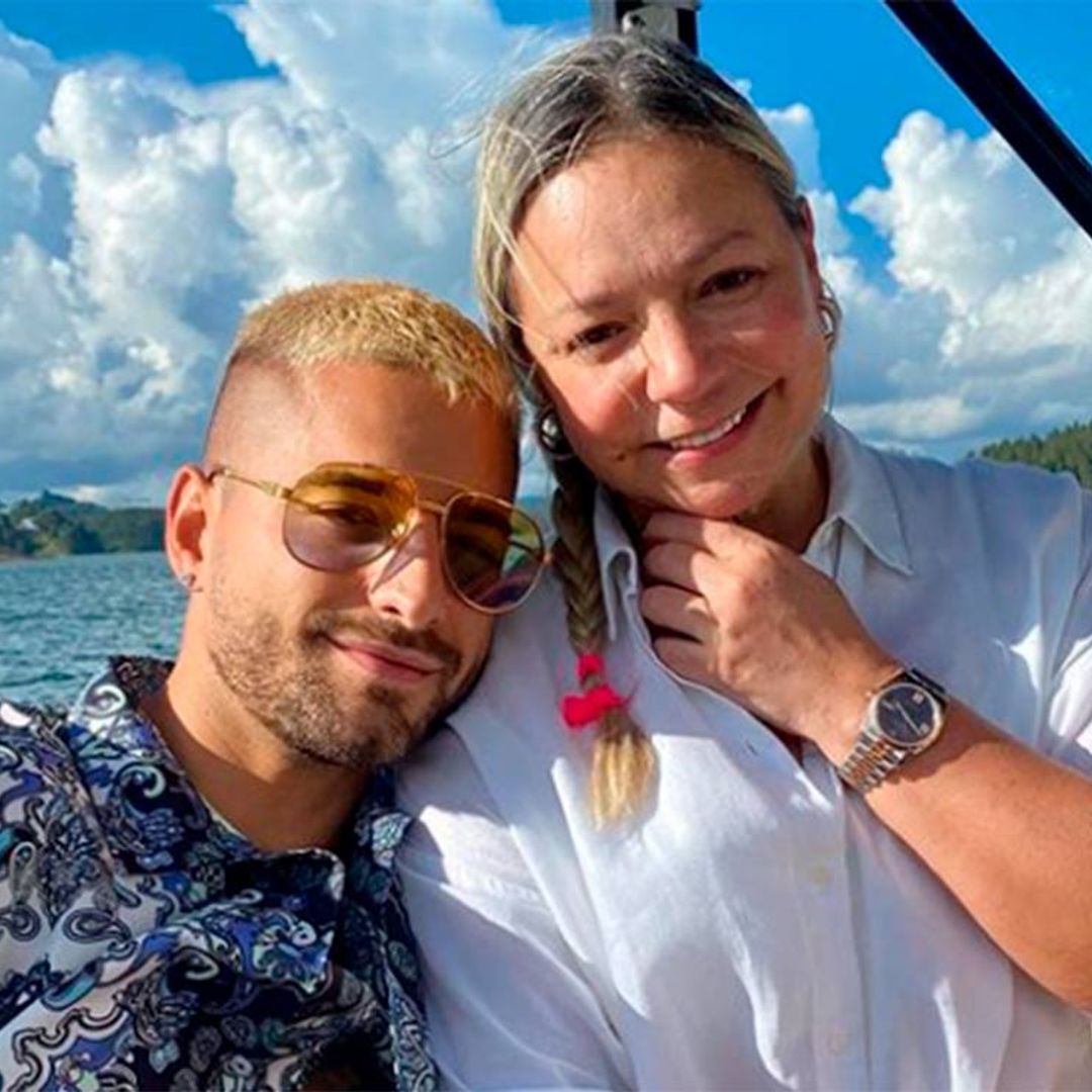 La emotiva sorpresa de Maluma a su madre