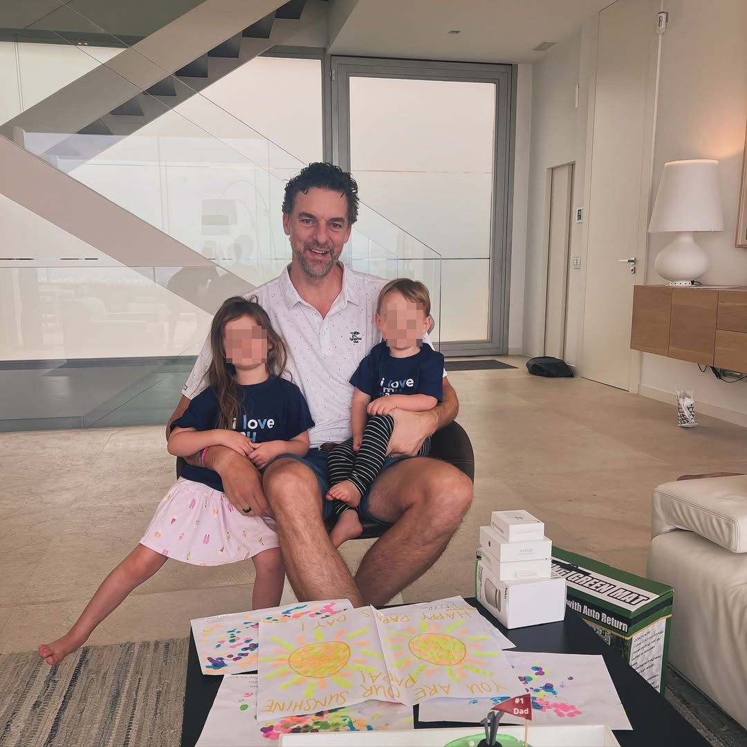 La transformación de Paul Gasol a los 46 años: de estrella de la NBA a padre de familia numerosa