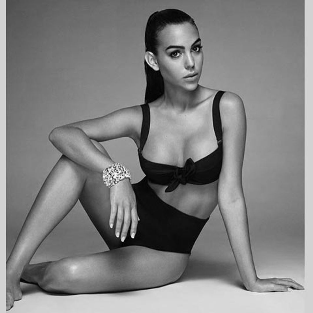 Georgina Rodríguez debuta como modelo con esta espectacular imagen