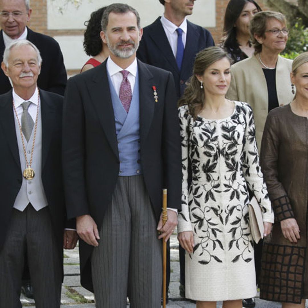 Los reyes Felipe y Letizia presiden la ceremonia de entrega del Premio Cervantes