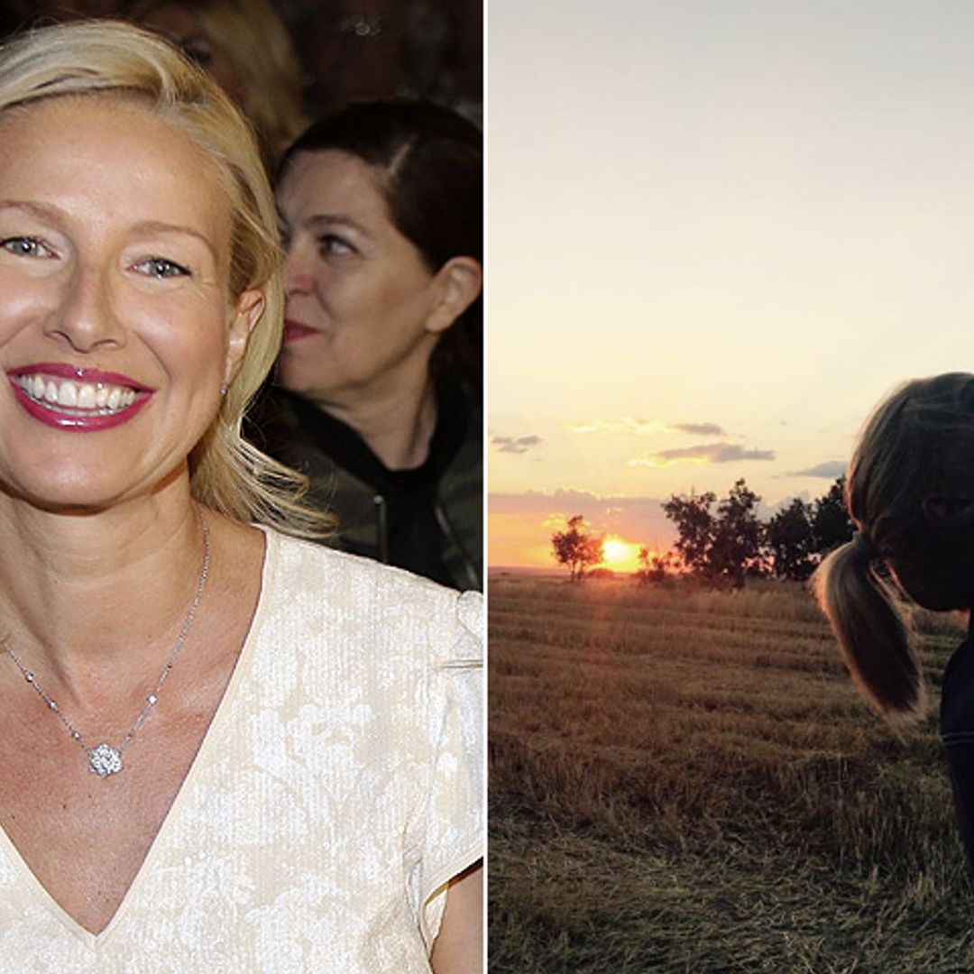 La foto más tierna de Anne Igartiburu con su hijo