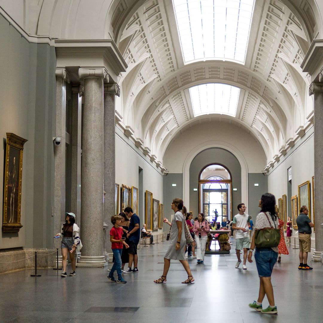 Madrid, interior del Museo del Pardo, una de las principales pinacotecas del mundo