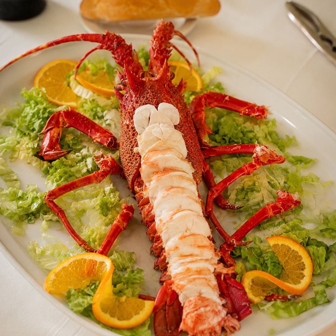 Langosta, restaurante del hotel Isla Bella, Isla