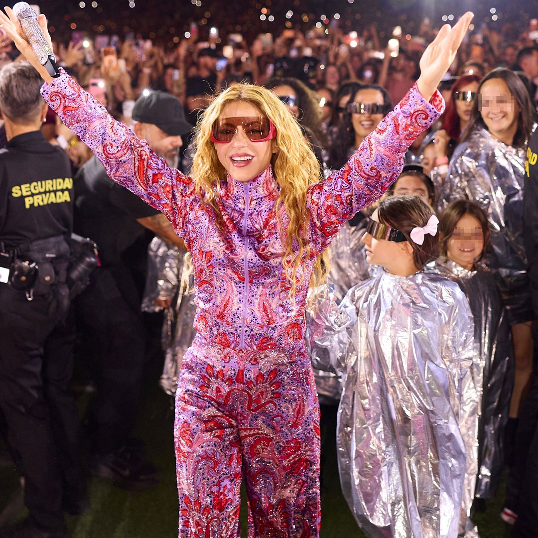 Sorpresón con Paula Echevarría y su hija Daniella Bustamante en el segundo y espectacular concierto de Shakira en Madrid