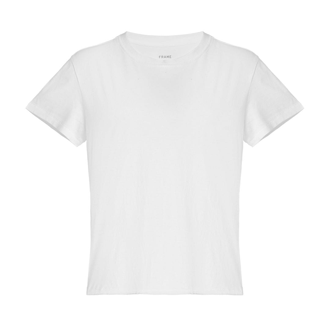 Camiseta de algodón (83 €), de Frame