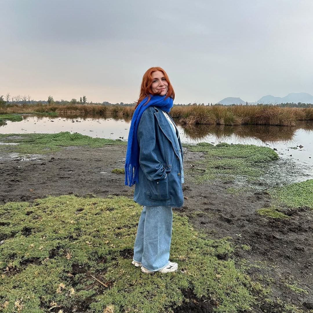 A pesar de que ha experimentado con muchos colores y estilos de cabello, Nath Campos ha elegido al rojo como su color favorito.