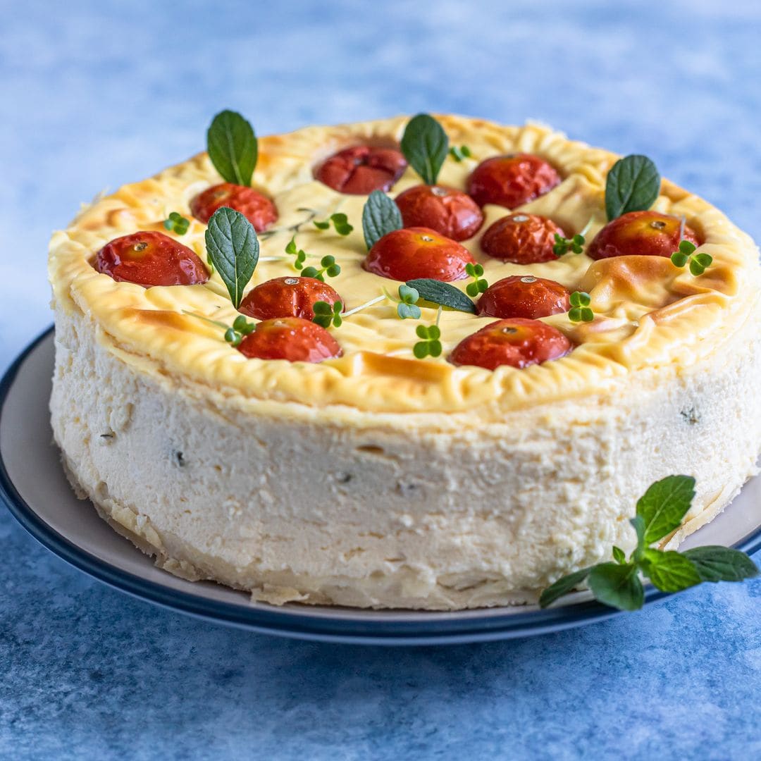Del postre a los entrantes: tartas de queso saladas irresistibles para abrir el apetito