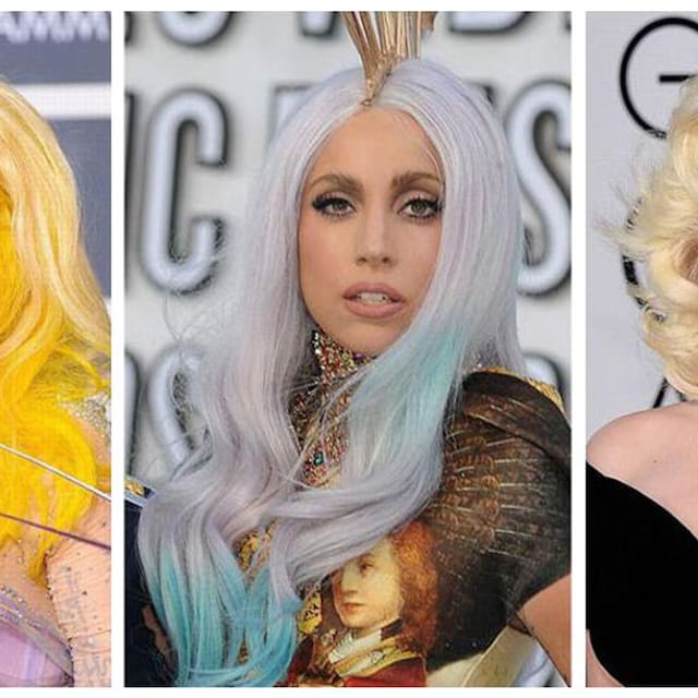 lady gaga cabello peinados
