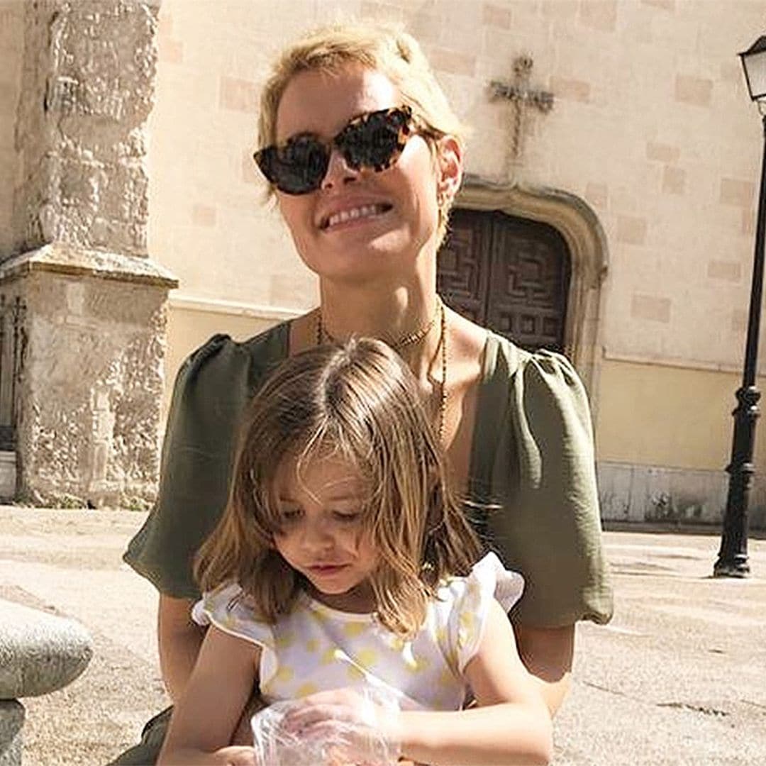 ¡Qué monada! Manuela, la hija de Soraya Arnelas, toda una estrella del baile