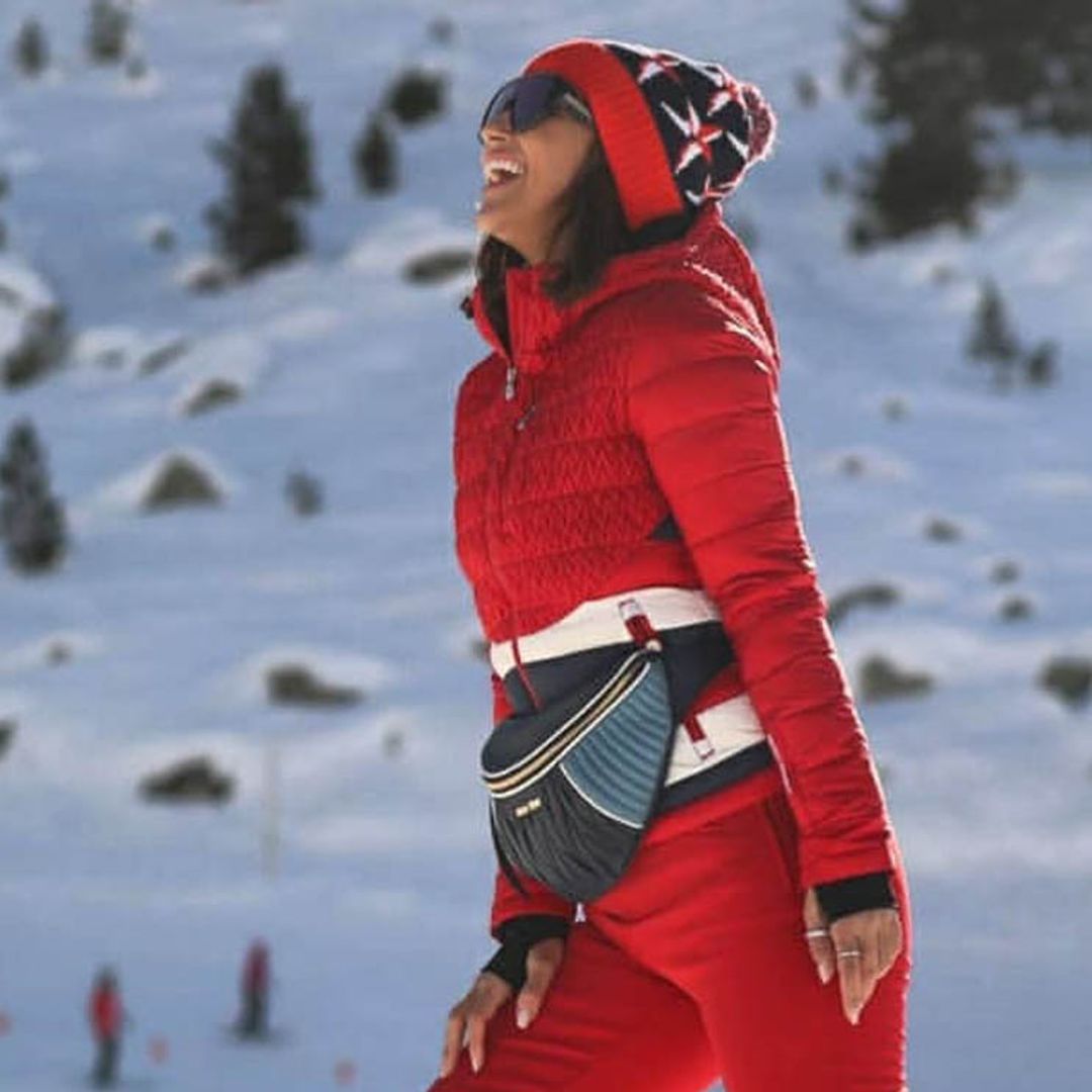 Diversión en trineo: Paula Echevarría, Miguel Torres y Daniella disfrutan de la nieve en sus vacaciones de Navidad