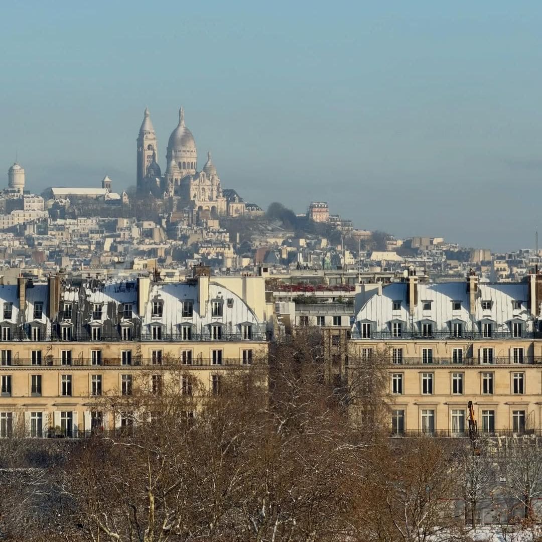 Basílica del Sacre-Coeur, barrio de Montmartre, París