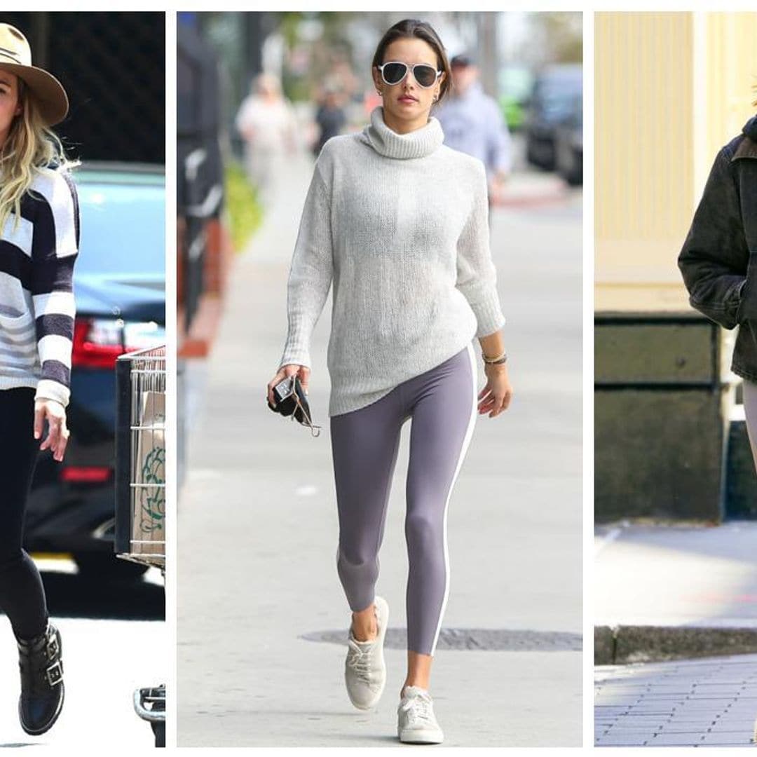 ¿Habías descartado a los leggings? Recupéralos e inspírate en esta guía de estilo basada en las celebs
