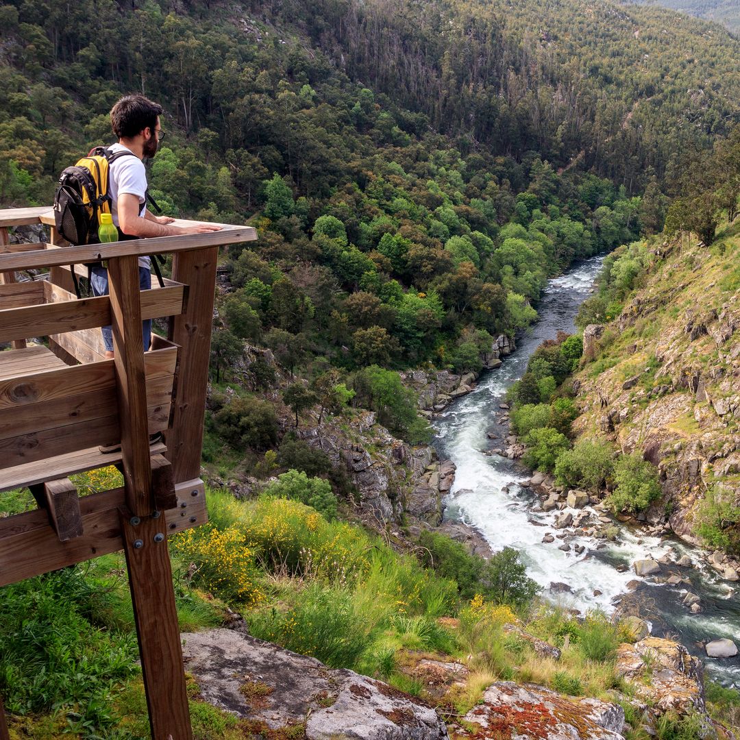 Pasarelas de Paiva, Geoparque de Arouca, Portugal, unesco