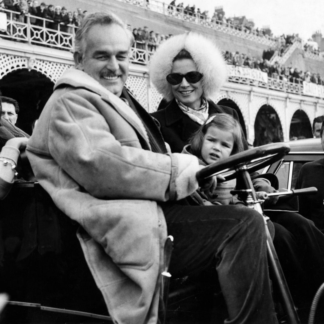 Grace Kelly y Rainiero III de Mónaco en un retrato