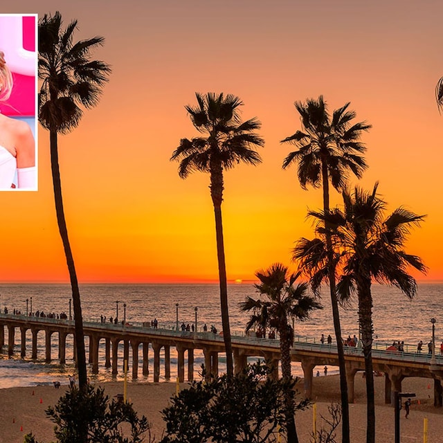 malibu estados unidos pelicula barbie margot robbie ryan gosling