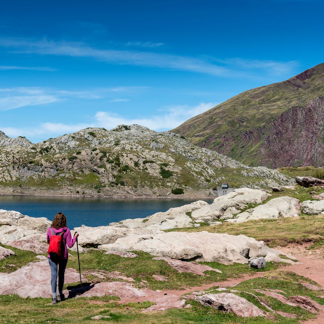 Ibón de Estanés, valle de Ansó, Huesca, Pirineo, Aragón