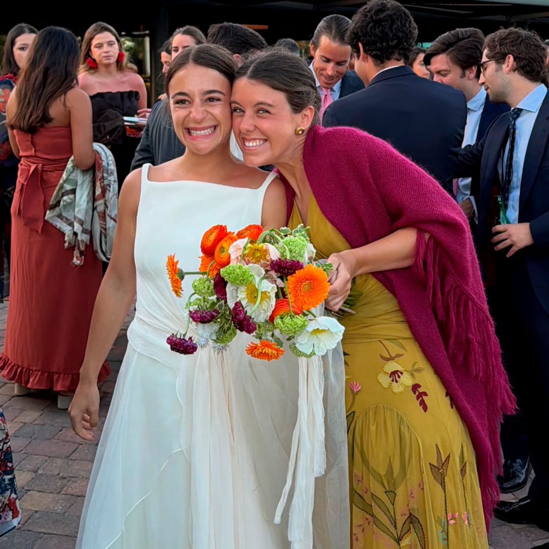 La emoción de Manuela Ochoa en la boda de unos amigos cuatro meses después de perder a su prometido