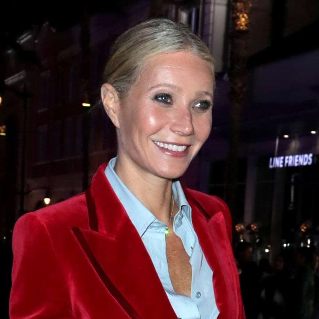 25 años después, Gwyneth Paltrow recupera su traje rojo más inolvidable