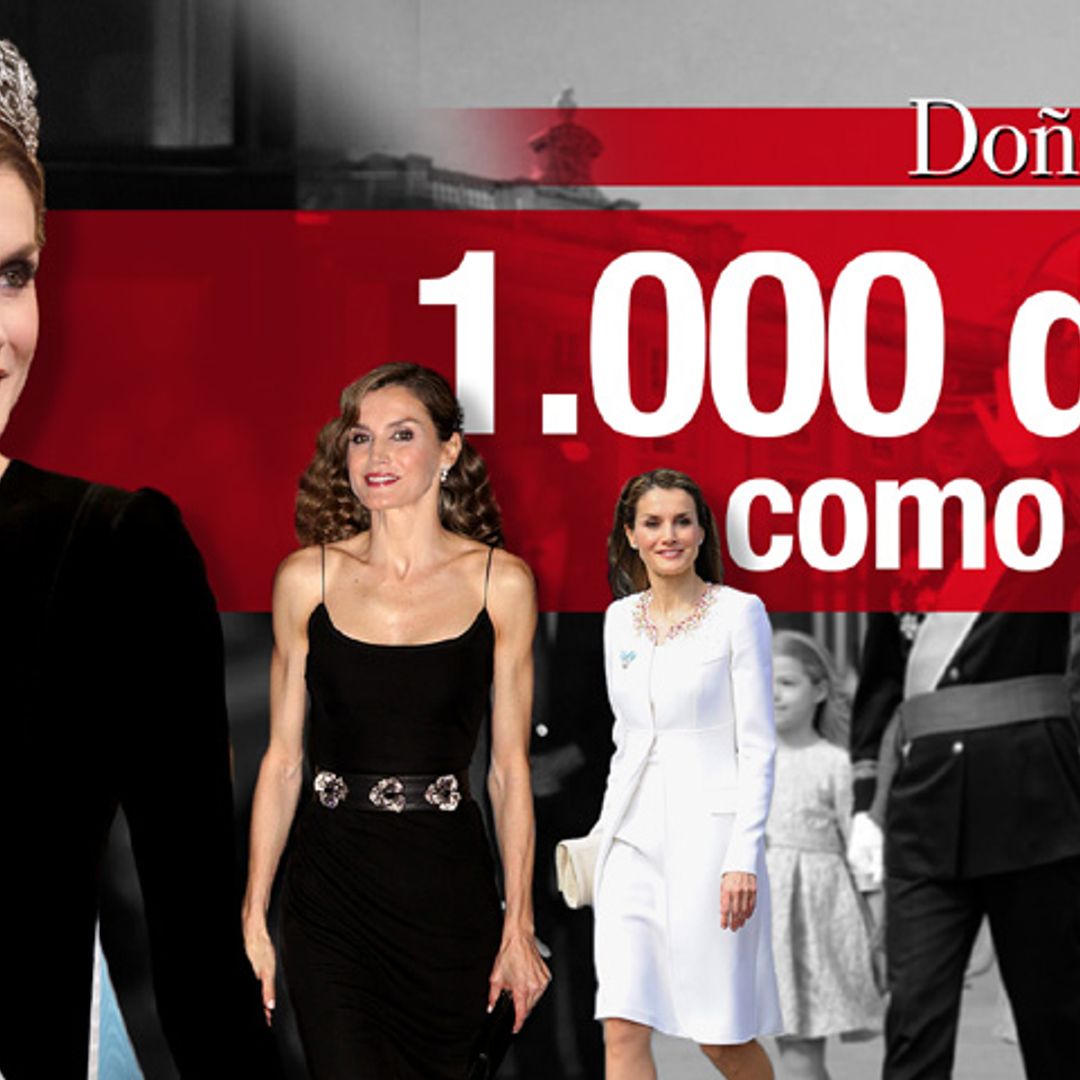 En vídeo: Desde la proclamación hasta sus escapadas de incógnito, la reina Letizia cumple mil días en el trono
